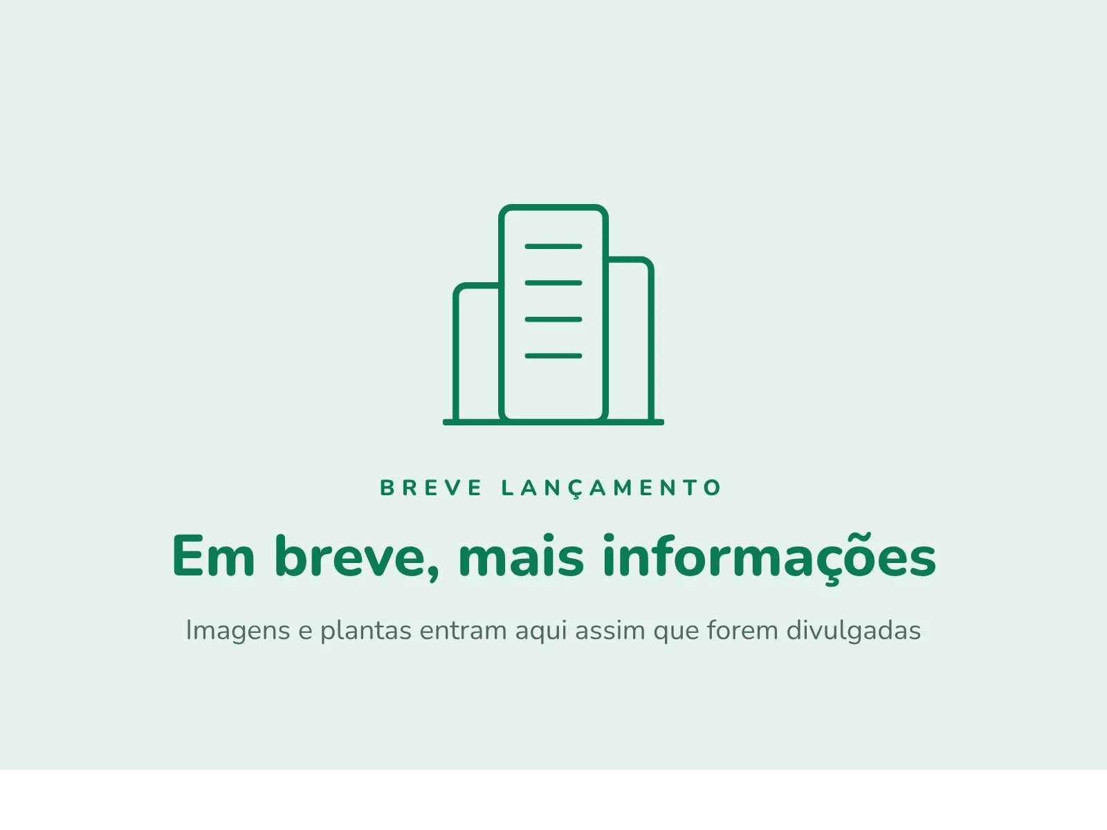 Breve lançamento: imagens em breve