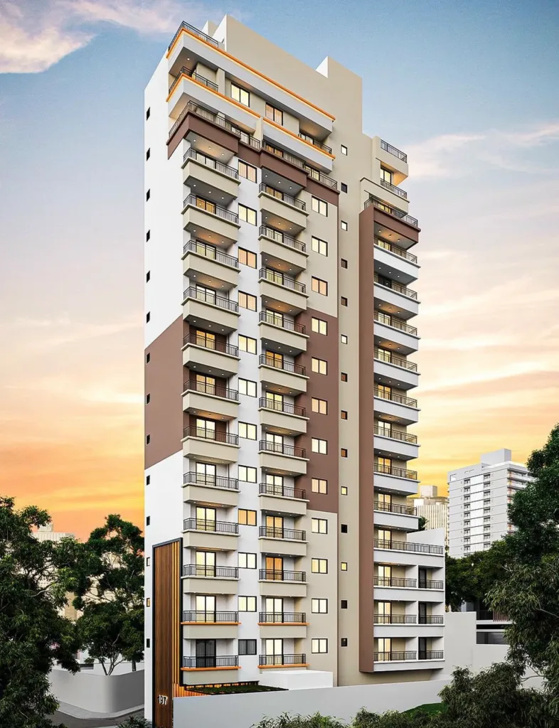 Fachada do empreendimento Stay NK