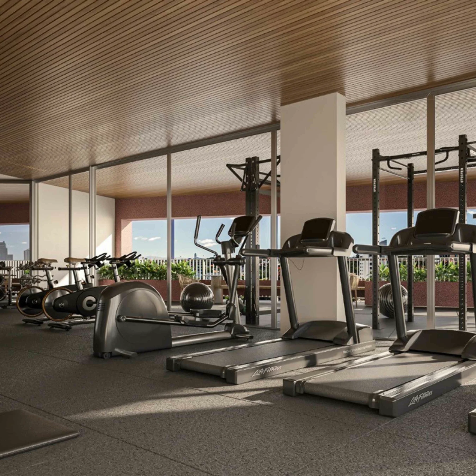 The Club – Live, Work & Play – Lofts — área de lazer 1