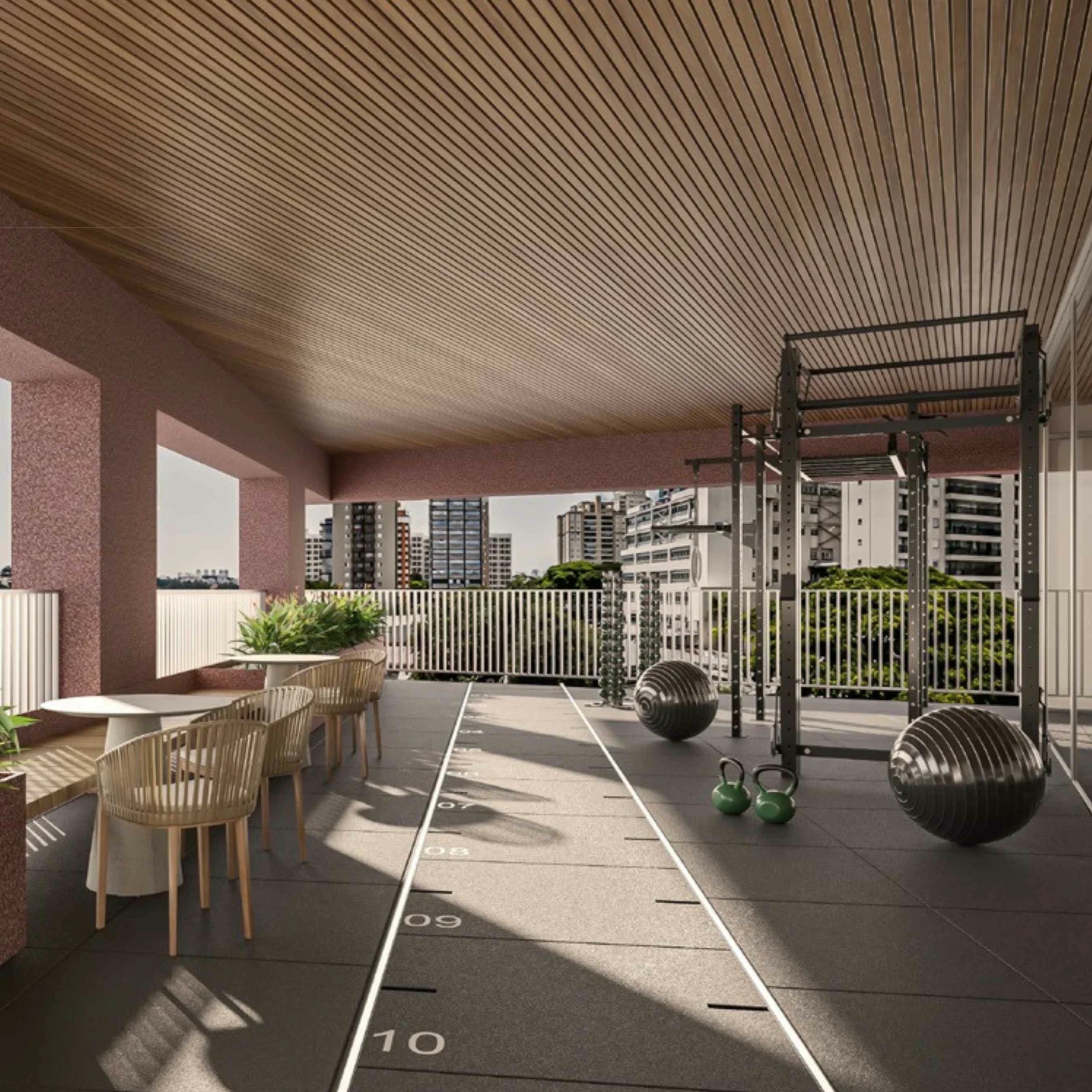 The Club – Live, Work & Play – Lofts — área de lazer 2