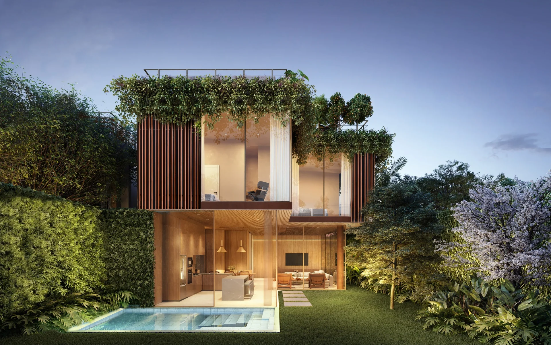 The Falls Haus — área de lazer 1