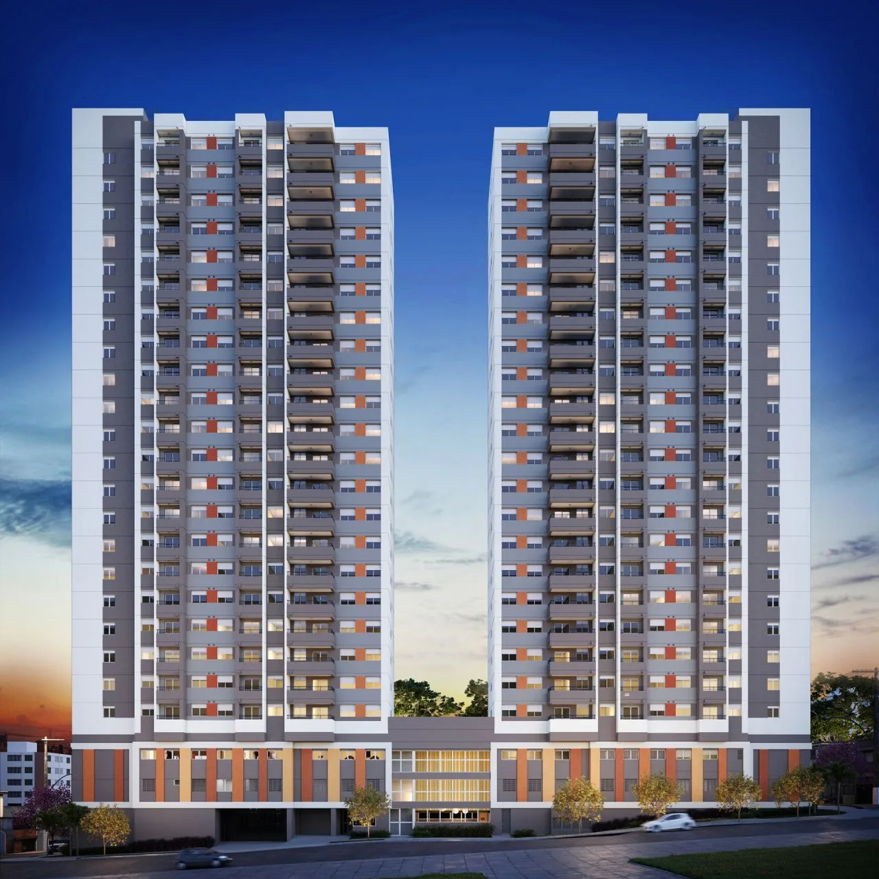 Fachada do Vinx Vila Tolstói – Fase 1, lançamento em São Paulo